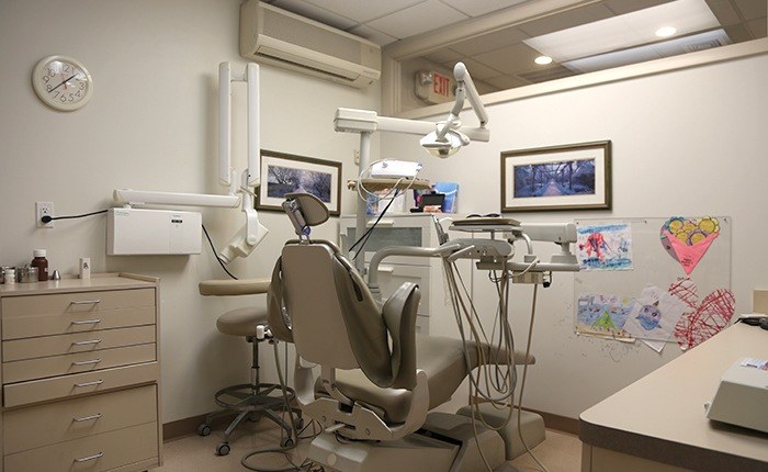 Dental exam room