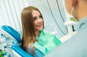 dental patient discussing sedation options with dentist